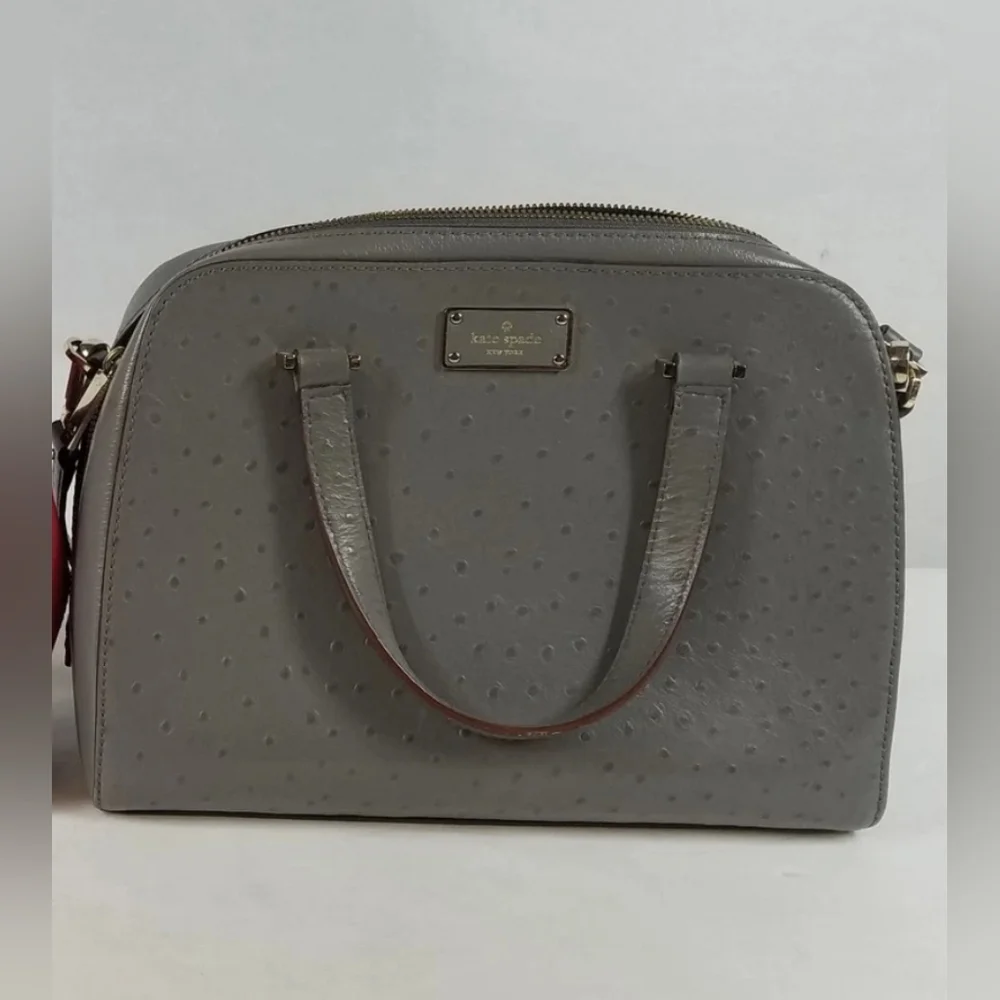 Kate Spade Gray Handbag.
